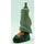 LEGO Dark Gray Galidor Leg and Foot with Black Sneaker with Orange Top and DkGray Pin
