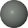 LEGO Dark Gray Hard Plastic Ball 52mm (22119 / 23065)
