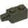 LEGO Dark Gray Hinge Brick 1 x 2 Locking with Single Finger (Vertical) On End (30364 / 51478)