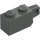 LEGO Dark Gray Hinge Brick 1 x 2 Locking with Single Finger (Vertical) On End (30364 / 51478)