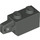 LEGO Dark Gray Hinge Brick 1 x 2 Locking with Single Finger (Vertical) On End (30364 / 51478)