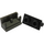 LEGO Dark Gray Hinge Brick 1 x 2 with Black Top Plate (3937 / 3938)