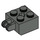 LEGO Dunkelgrau Scharnier Backstein 2 x 2 Verriegeln mit Axlehole und Dual Finger (40902 / 53029)