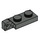 LEGO Dunkelgrau Scharnier Platte 1 x 2 Verriegeln mit Single Finger auf Ende Vertikale mit unterer Nut (44301)
