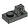LEGO Donkergrijs Scharnier Plaat 1 x 2 Vergrendelings met Single Finger Aan Top (30383 / 53922)