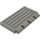 LEGO Dark Gray Hinge Tile 2 x 4 with Ribs (2873)
