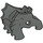 LEGO Dark Gray Horse Head Armor (6125)