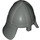 LEGO Dark Gray Knights Helmet with Neck Protector (3844 / 15606)