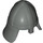 LEGO Donkergrijs Knights Helm met nekbeschermer (3844 / 15606)