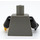 LEGO Dark Gray Luke Skywalker - Endor Outfit Torso (973 / 73403)