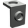 LEGO Gris foncé Minfigure Neck Support Mur arrière plus mince (42446)