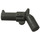 LEGO Gris foncé Minifig Arme à feu Revolver (30132 / 88419)