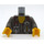 LEGO Dark Gray Minifig Torso (973 / 73403)