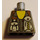 LEGO Dark Gray Minifig Torso with Rock Raiders Decoration, without arms (973)