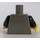 LEGO Gris foncé Minifig Torse avec Scale Mail et rouge diamant (973)