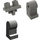 LEGO Donkergrijs Minifigure Heupen en benen (73200 / 88584)