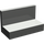 LEGO Dunkelgrau Panel 1 x 2 x 1 mit quadratischen Ecken (4865 / 30010)