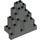 LEGO Dark Gray Panel 3 x 8 x 7 Rock Triangular (6083)