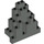 LEGO Dunkelgrau Panel 3 x 8 x 7 Felsen Dreieckig (6083)