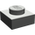 LEGO Gris foncé assiette 1 x 1 (3024 / 30008)