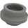 LEGO Donkergrijs Plaat 1 x 1 Rond (6141 / 30057)