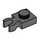 LEGO Donkergrijs Plaat 1 x 1 met Verticaal Klem (Dikke &#039;U&#039;-clip) (4085 / 60897)