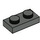 LEGO Dark Gray Plate 1 x 2 (3023)