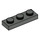 LEGO Dark Gray Plate 1 x 3 (3623)