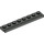LEGO Dark Gray Plate 1 x 8 with Door Rail (4510)