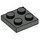 LEGO Dark Gray Plate 2 x 2 (3022 / 94148)