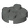 LEGO Dark Gray Plate 2 x 2 Round with Axle Hole (with &#039;+&#039; Axle Hole) (4032)