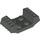 LEGO Dark Gray Plate 2 x 2 with Raised Grilles (41862)