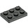 LEGO Donkergrijs Plaat 2 x 3 (3021)