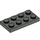 LEGO Donkergrijs Plaat 2 x 4 (3020)