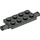 LEGO Donkergrijs Plaat 2 x 4 met Pins (30157 / 40687)
