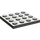 LEGO Dark Gray Plate 4 x 4 (3031)