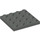 LEGO Dark Gray Plate 4 x 4 (3031)