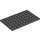 LEGO Dark Gray Plate 6 x 10 (3033)