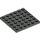 LEGO Gris oscuro Placa 6 x 6 (3958)