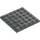 LEGO Dark Gray Plate 6 x 6 (3958)