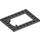 LEGO Dark Gray Plate 6 x 8 Trap Door Frame Recessed Pin Holders (30041)