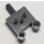 LEGO Donkergrijs Pneumatic Two-way Valve met Pin gaten (33163 / 47223)