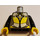 LEGO Donkergrijs Prinses Storm Torso (973 / 73403)