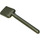 LEGO Dark Gray Shovel (Round Stem End) (3837)