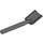 LEGO Dark Gray Shovel (Round Stem End) (3837)
