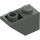 LEGO Dark Gray Slope 1 x 2 (45°) Inverted (3665)