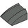 LEGO Dark Gray Slope 1 x 2 x 2 Curved (30602 / 47904)