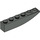 LEGO Dark Gray Slope 1 x 6 Curved Inverted (41763 / 42023)