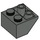LEGO Dunkelgrau Steigung 2 x 2 (45°) Invertiert mit flachem Abstandshalter darunter (3660)