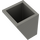 LEGO Gris foncé Pente 2 x 2 x 2 (65°) sans tube à l&#039;intérieur (3678)